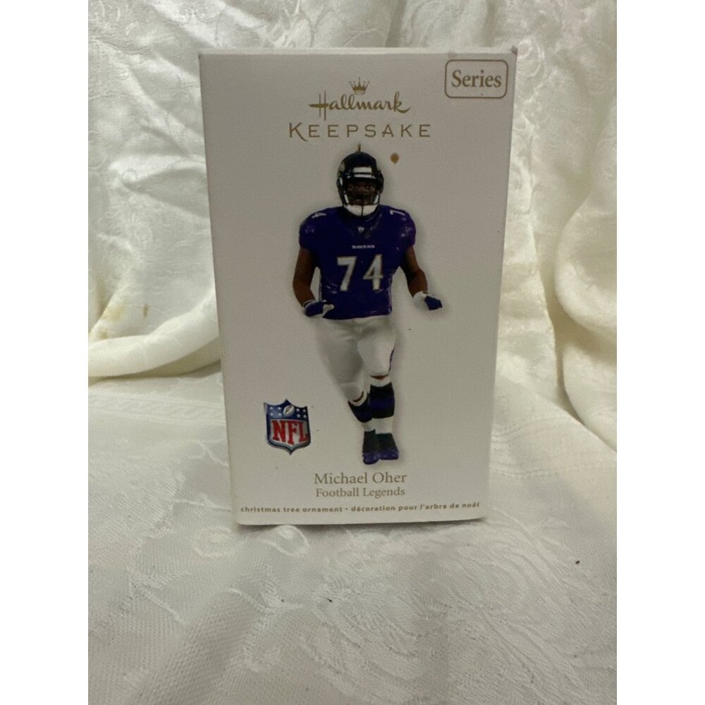 Hallmark Keepsake Michael Oher Football‎ Legends Ornament 2012